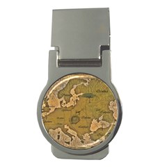 Map Geography Travel Global Money Clips (round)  by Proyonanggan