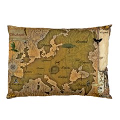 Map Geography Travel Global Pillow Case (two Sides) by Proyonanggan