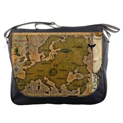 Map Geography Travel Global Messenger Bag by Proyonanggan