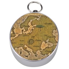 Map Geography Travel Global Silver Compasses by Proyonanggan