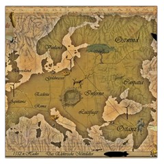 Map Geography Travel Global Square Satin Scarf (36  X 36 ) by Proyonanggan