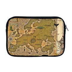 Map Geography Travel Global Apple Macbook Pro 17  Zipper Case by Proyonanggan