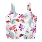 flawer Full Print Recycle Bag (L) Back