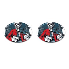 Ghost Cufflinks (oval) by saad11