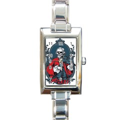 Ghost Rectangle Italian Charm Watch by saad11