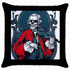 Ghost Throw Pillow Case (black) by saad11