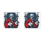 ghost Cufflinks (Square) Front(Pair)