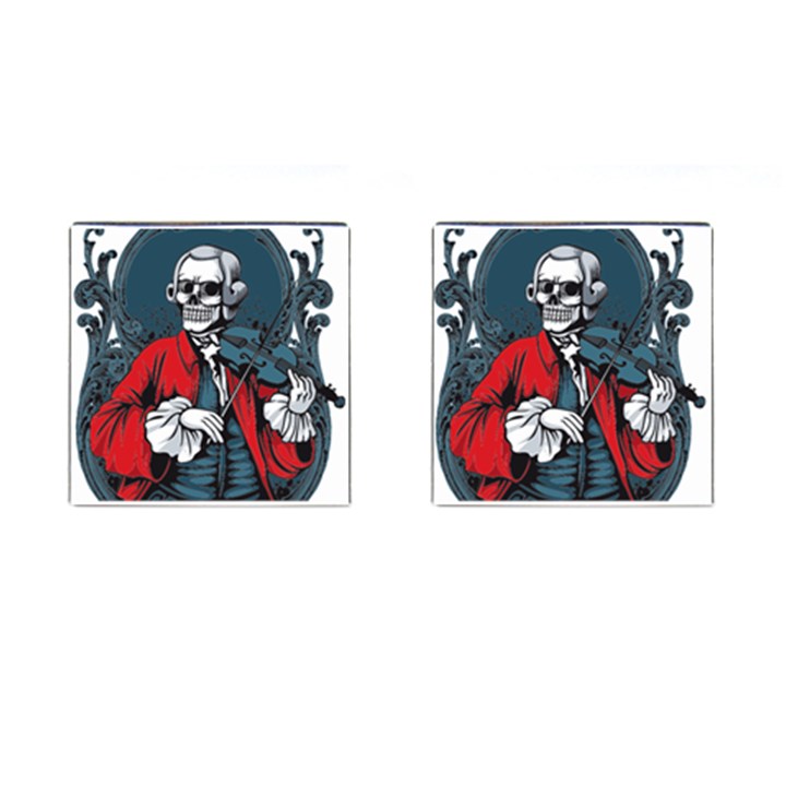 ghost Cufflinks (Square)