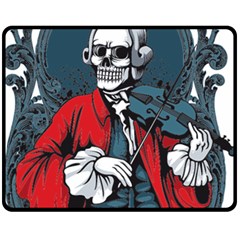 Ghost Two Sides Fleece Blanket (medium) by saad11