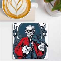 Ghost Uv Print Square Tile Coaster  by saad11