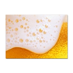 Beer Foam Texture Macro Liquid Bubble Sticker A4 (100 Pack) by Cemarart