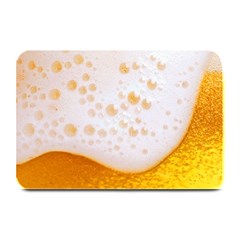 Beer Foam Texture Macro Liquid Bubble Plate Mats by Cemarart