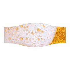 Beer Foam Texture Macro Liquid Bubble Stretchable Headband by Cemarart