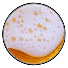 Beer Foam Texture Macro Liquid Bubble Wireless Fast Charger(black)