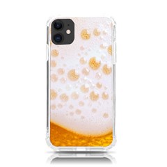 Beer Foam Texture Macro Liquid Bubble Iphone 11 Tpu Uv Print Case by Cemarart