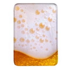 Beer Foam Texture Macro Liquid Bubble Rectangular Glass Fridge Magnet (4 Pack) by Cemarart