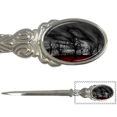 Grave Yard Dark Fantasy Trees Letter Opener