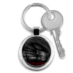 Grave Yard Dark Fantasy Trees Key Chain (Round)