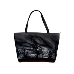 Grave Yard Dark Fantasy Trees Classic Shoulder Handbag