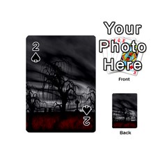 Grave Yard Dark Fantasy Trees Playing Cards 54 Designs (Mini)