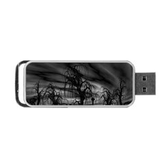 Grave Yard Dark Fantasy Trees Portable USB Flash (One Side)