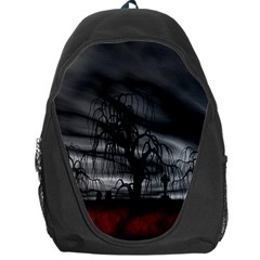 Grave Yard Dark Fantasy Trees Backpack Bag by Cemarart