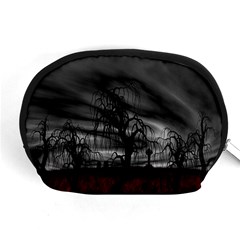 Grave Yard Dark Fantasy Trees Accessory Pouch (Medium)