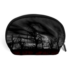 Grave Yard Dark Fantasy Trees Accessory Pouch (Large)