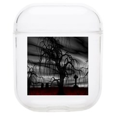 Grave Yard Dark Fantasy Trees Soft Tpu Airpods 1/2 Case by Cemarart