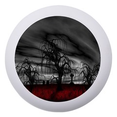 Grave Yard Dark Fantasy Trees Dento Box with Mirror