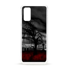 Grave Yard Dark Fantasy Trees Samsung Galaxy S20 6 2 Inch Tpu Uv Case by Cemarart