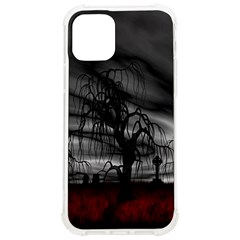 Grave Yard Dark Fantasy Trees Iphone 12/12 Pro Tpu Uv Print Case by Cemarart