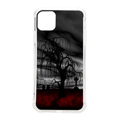 Grave Yard Dark Fantasy Trees Iphone 11 Pro Max 6 5 Inch Tpu Uv Print Case by Cemarart