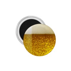 Light Beer Texture Foam Drink In A Glass 1 75  Magnets by Cemarart