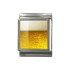 Light Beer Texture Foam Drink In A Glass Italian Charm (13mm) by Cemarart