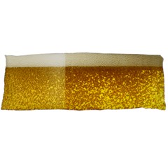 Light Beer Texture Foam Drink In A Glass Body Pillow Case (dakimakura) by Cemarart