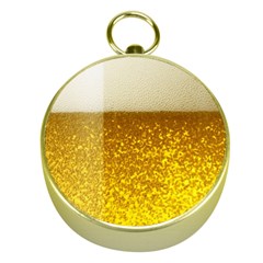 Light Beer Texture Foam Drink In A Glass Gold Compasses by Cemarart