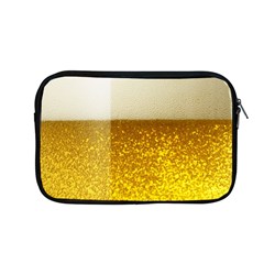 Light Beer Texture Foam Drink In A Glass Apple Macbook Pro 13  Zipper Case by Cemarart