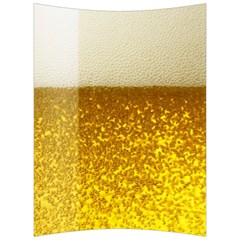 Light Beer Texture Foam Drink In A Glass Back Support Cushion by Cemarart