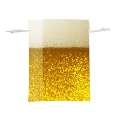 Light Beer Texture Foam Drink In A Glass Lightweight Drawstring Pouch (s) by Cemarart