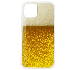 Light Beer Texture Foam Drink In A Glass Iphone 12 Pro Max Tpu Uv Print Case by Cemarart