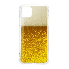 Light Beer Texture Foam Drink In A Glass Iphone 11 Pro Max 6 5 Inch Tpu Uv Print Case by Cemarart