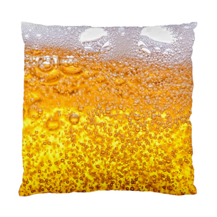 Liquid Bubble Drink Beer With Foam Texture Standard Cushion Case (One Side)