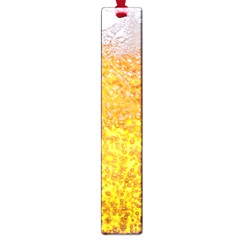 Liquid Bubble Drink Beer With Foam Texture Large Book Marks by Cemarart