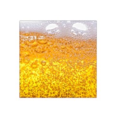 Liquid Bubble Drink Beer With Foam Texture Satin Bandana Scarf 22  X 22  by Cemarart