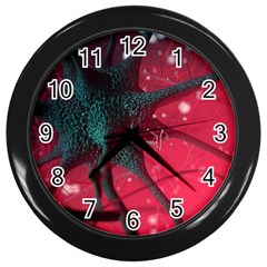 Coronavirus Corona Virus Wall Clock (black) by Cemarart