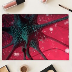 Coronavirus Corona Virus Cosmetic Bag (xxl) by Cemarart