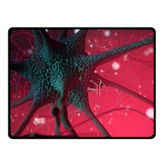 Coronavirus Corona Virus Two Sides Fleece Blanket (small) by Cemarart