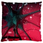 Coronavirus Corona Virus Standard Premium Plush Fleece Cushion Case (One Side) Front