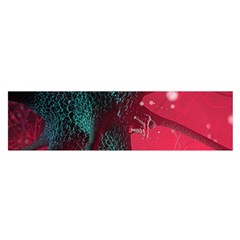 Coronavirus Corona Virus Oblong Satin Scarf (16  X 60 ) by Cemarart